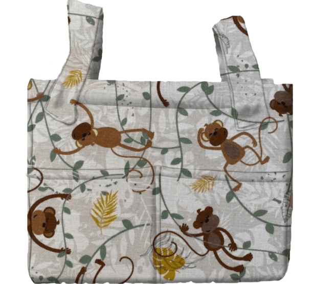 Bolso Panera grande monos