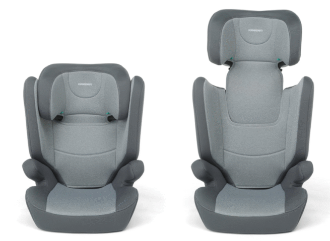 Silla de coche TIME I-SIZE Silver (100-150cm)